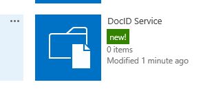 Create a document library